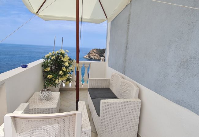 Rent by room in Ponza - b&b Casa d'aMare  - matrimoniale con terrazzo vist